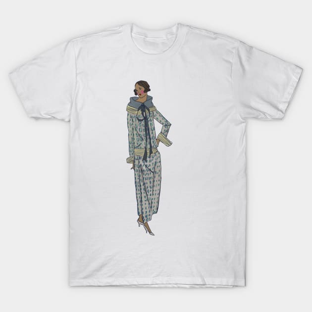 Flapper Girl 6 T-Shirt by The Golden Era